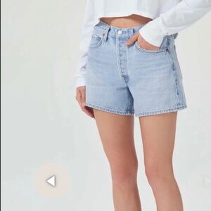 Agolde Parker Long Short in Feud, 26